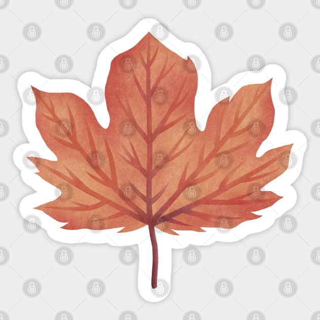 Maple leaf Sticker by CleanRain3675